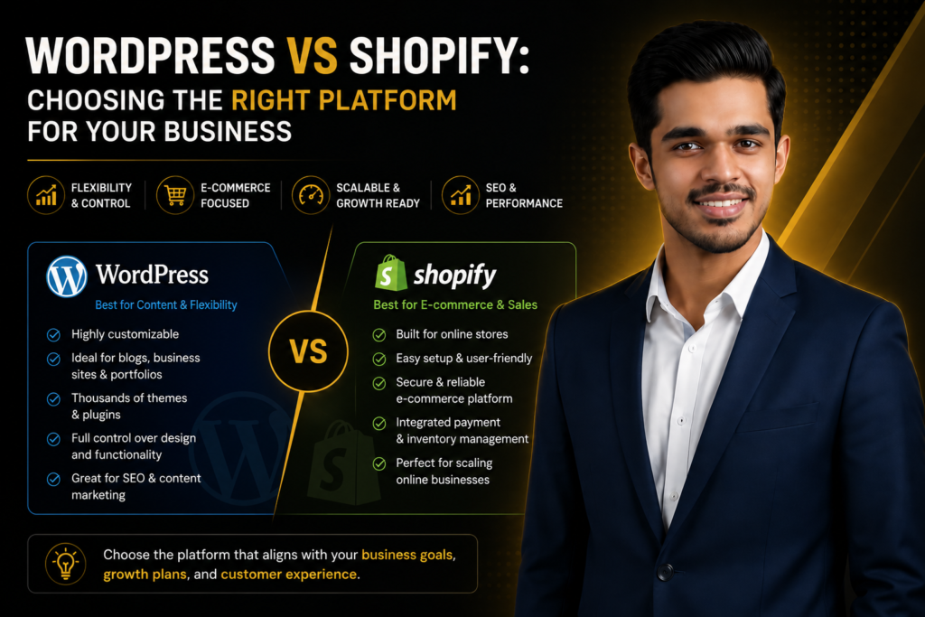 WordPress vs Shopify: Choosing the Right Platform for Your Business